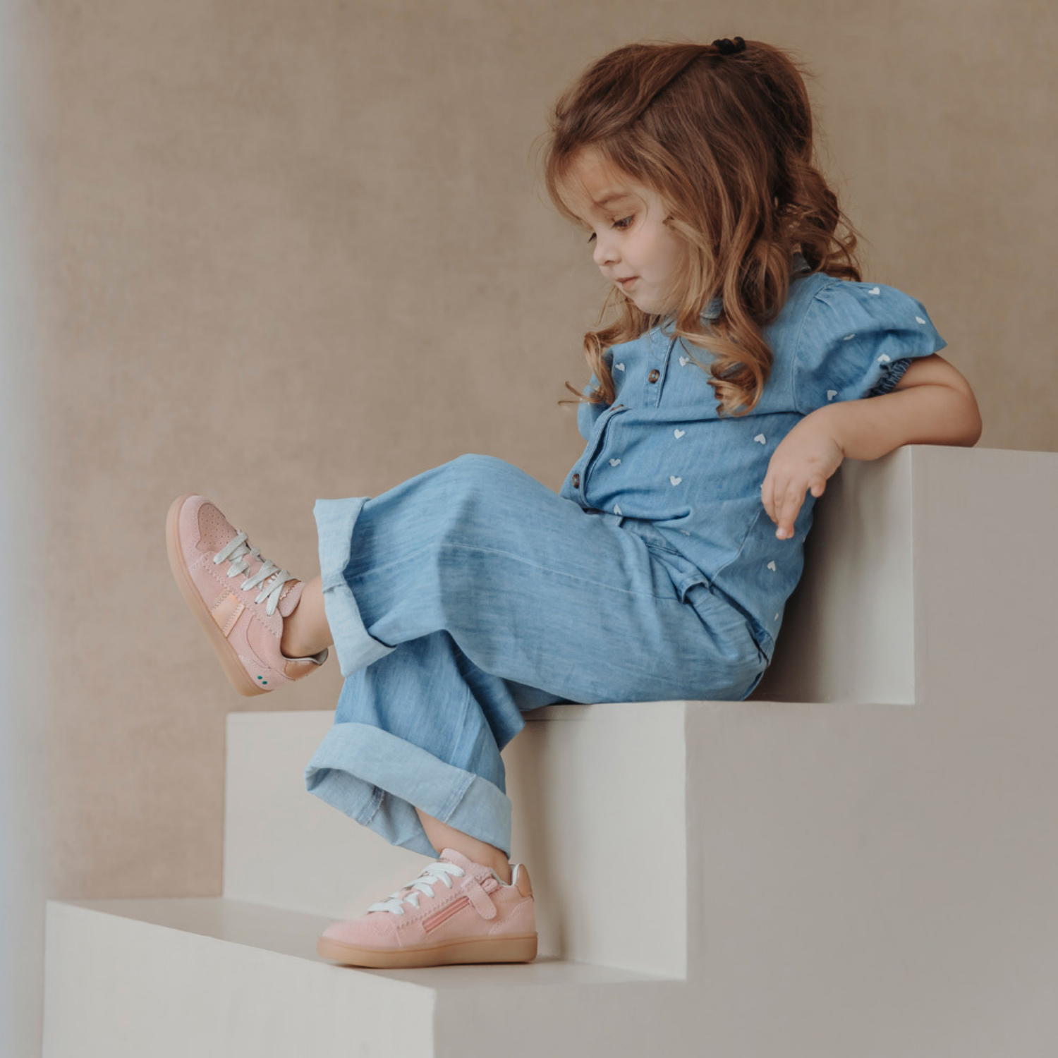 Sandy Sprinter Lage Sneakers Meisjes Roze