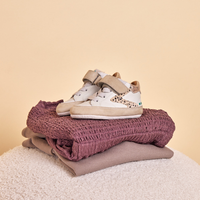 Zilke Zacht Babysneakertjes Meisjes Beige