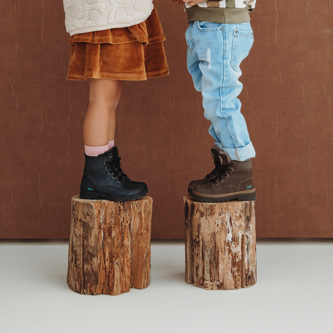 Thijs Trail Biker Boots Jongens Bruin