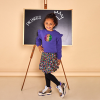 Mees Move Hoge Sneakers Meisjes Paars