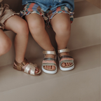 Bette Beach Platte Sandalen Meisjes Goud