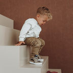 Moos Mellow Hoge Sneakers Jongens Bruin