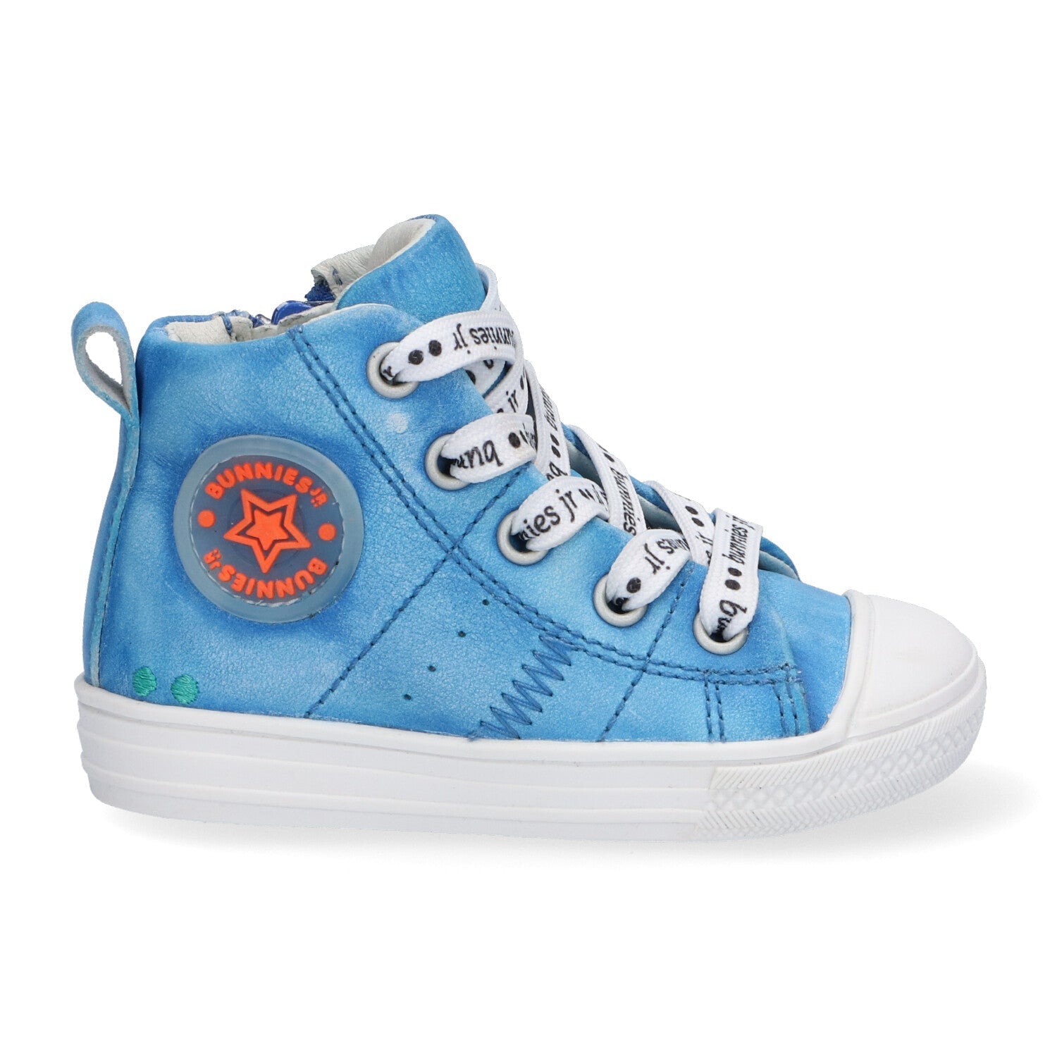 Frans Ferm Hoge Sneakers Jongens Blauw