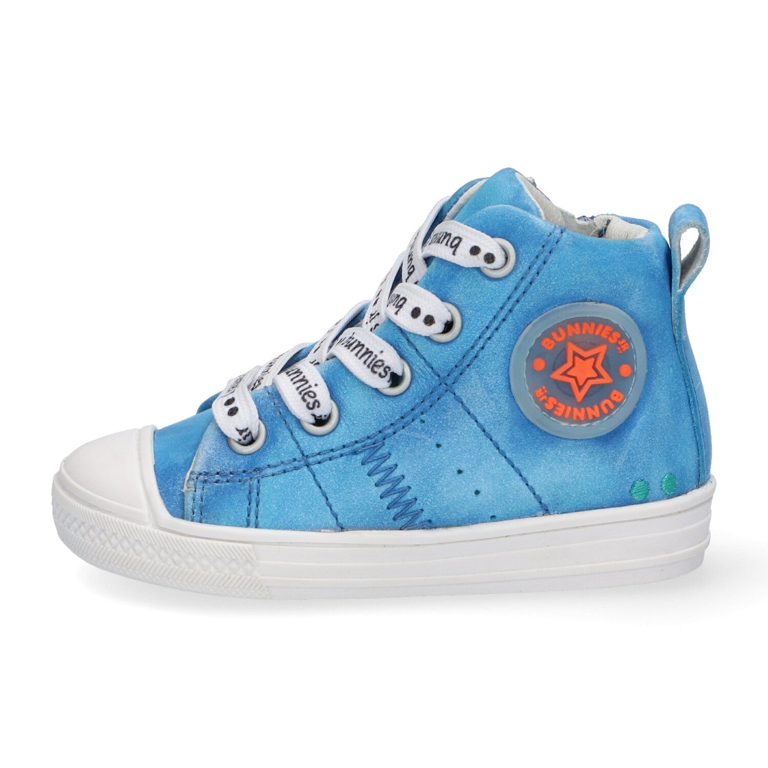 Frans Ferm Hoge Sneakers Jongens Blauw