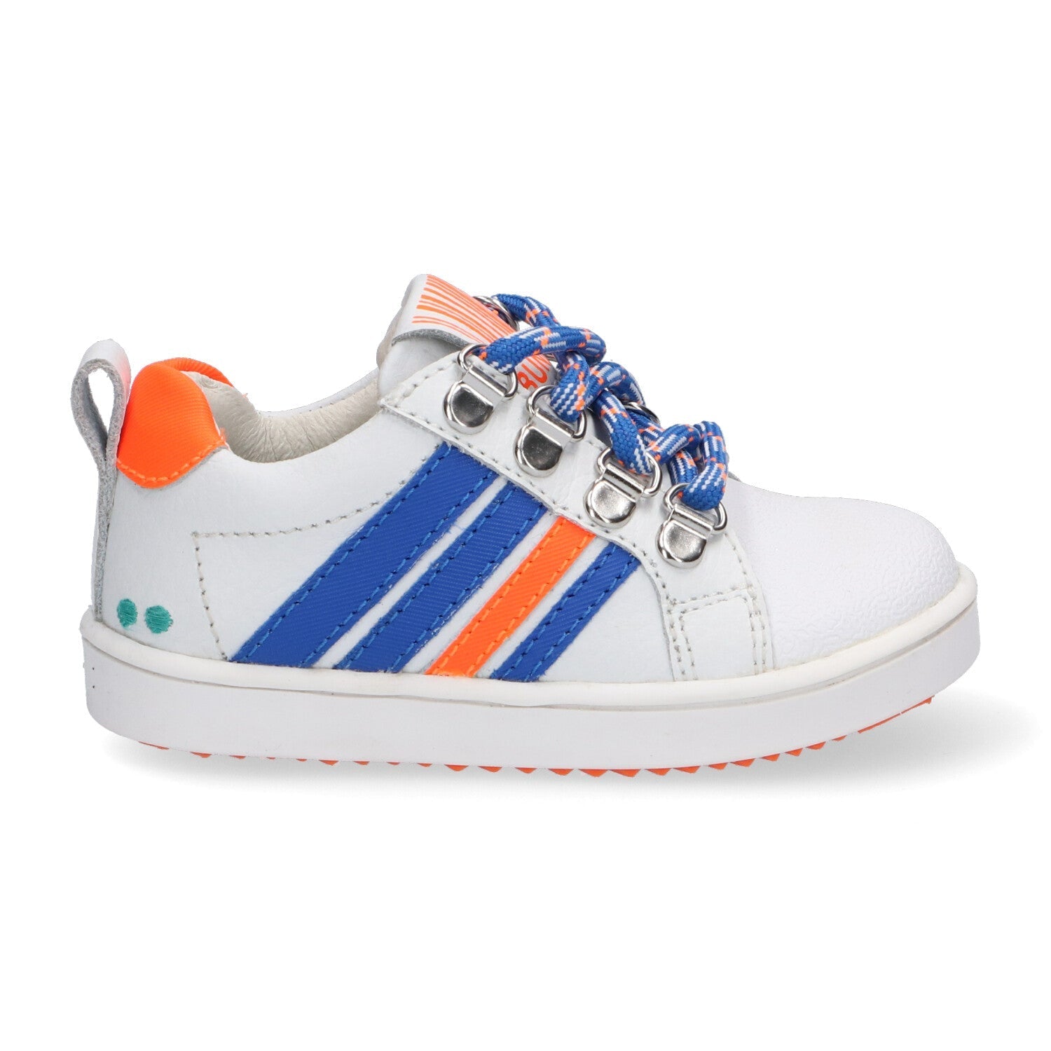 Puk Pit Lage Sneakers Jongens Blauw