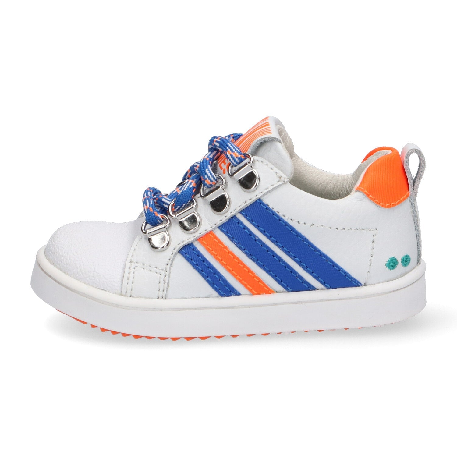 Puk Pit Lage Sneakers Jongens Blauw