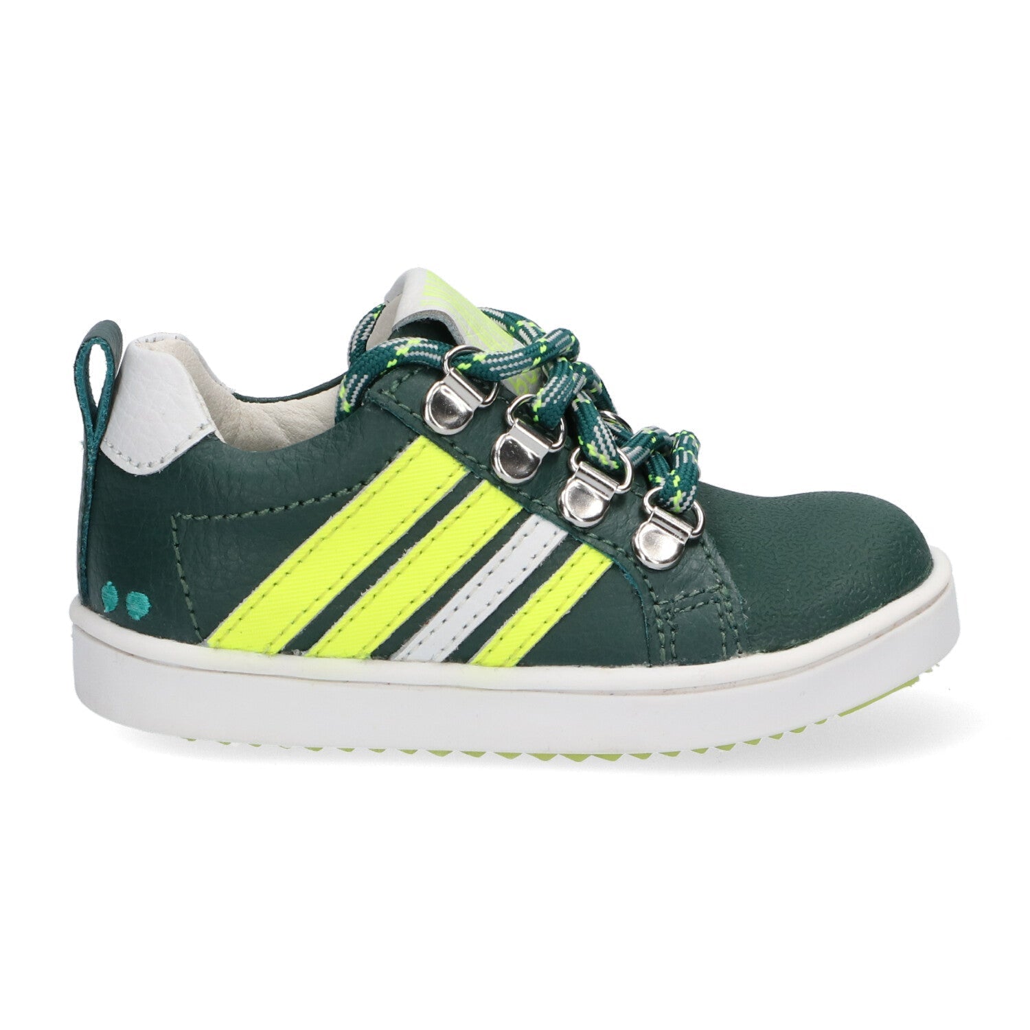 Puk Pit Lage Sneakers Jongens Groen