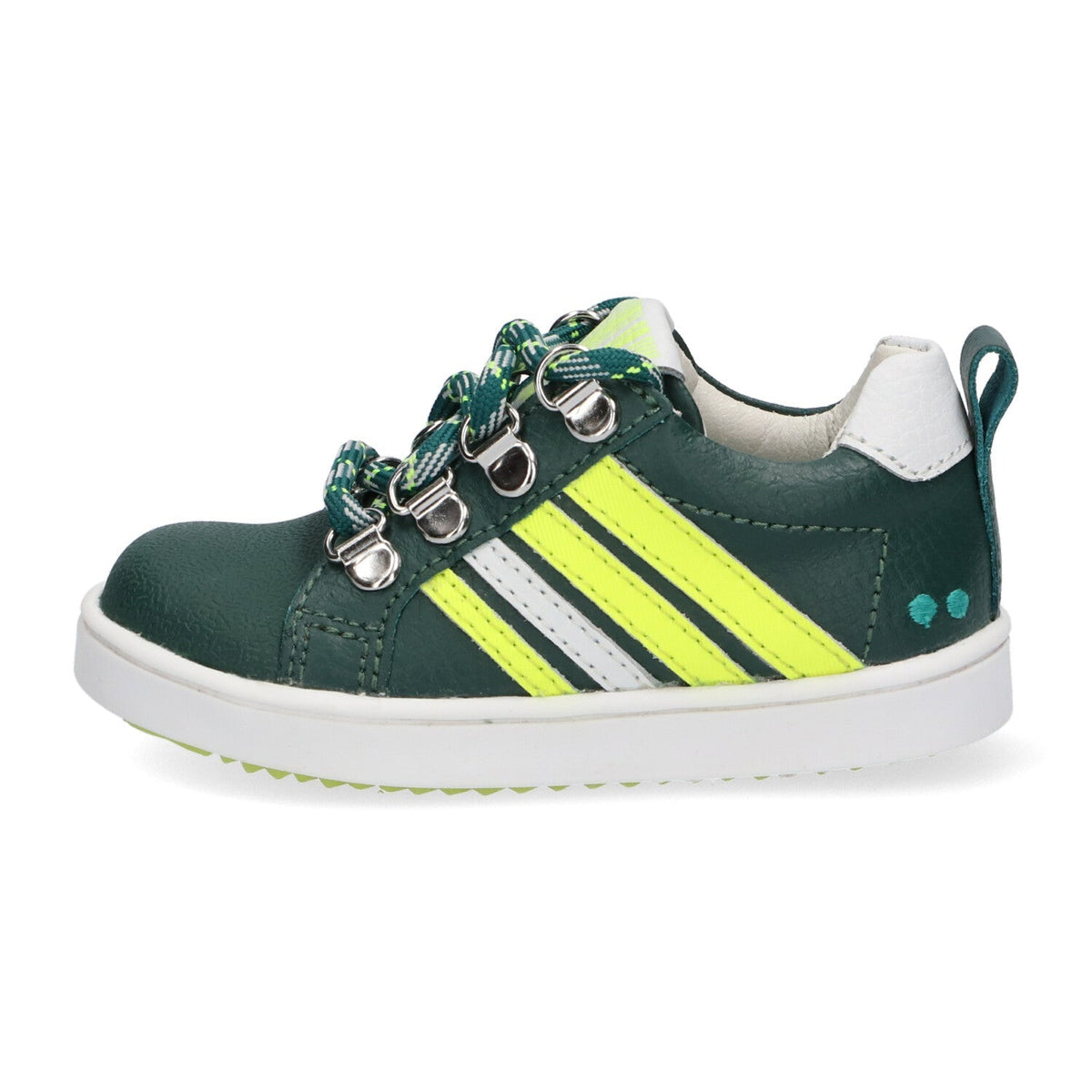 Puk Pit Lage Sneakers Jongens Groen