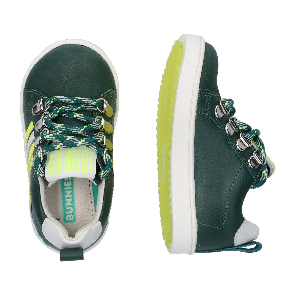 Puk Pit Lage Sneakers Jongens Groen