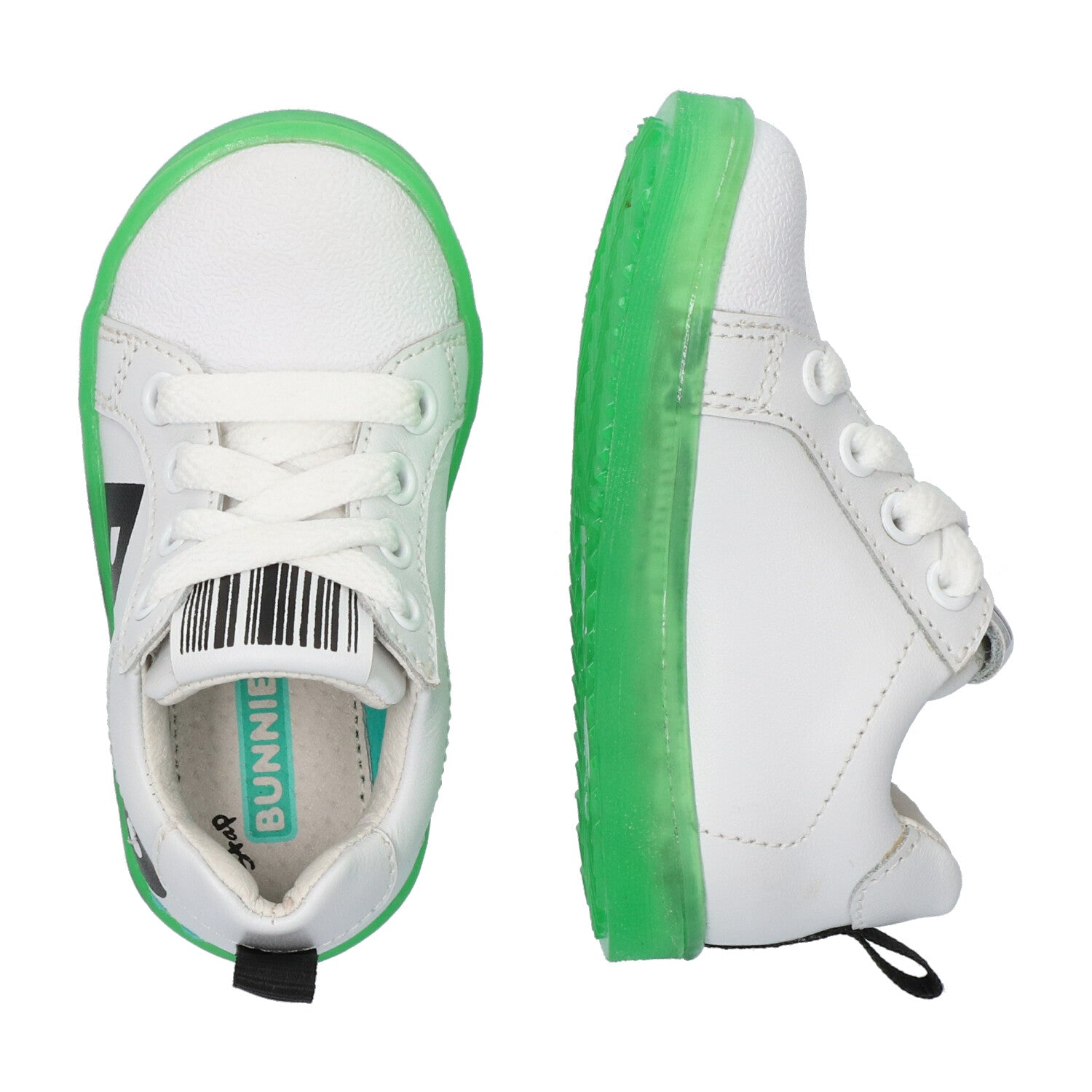 Pascal Pit Lage Sneakers Jongens Wit