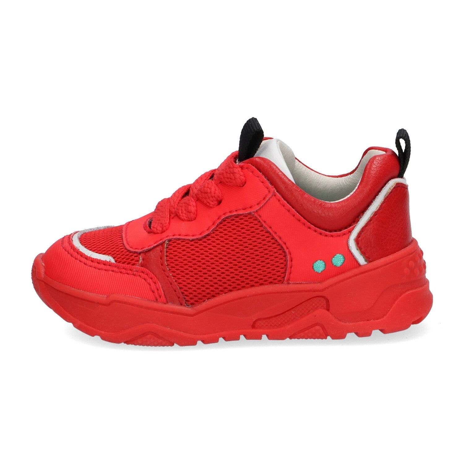 Charlie Chunky Lage Sneakers Jongens Rood