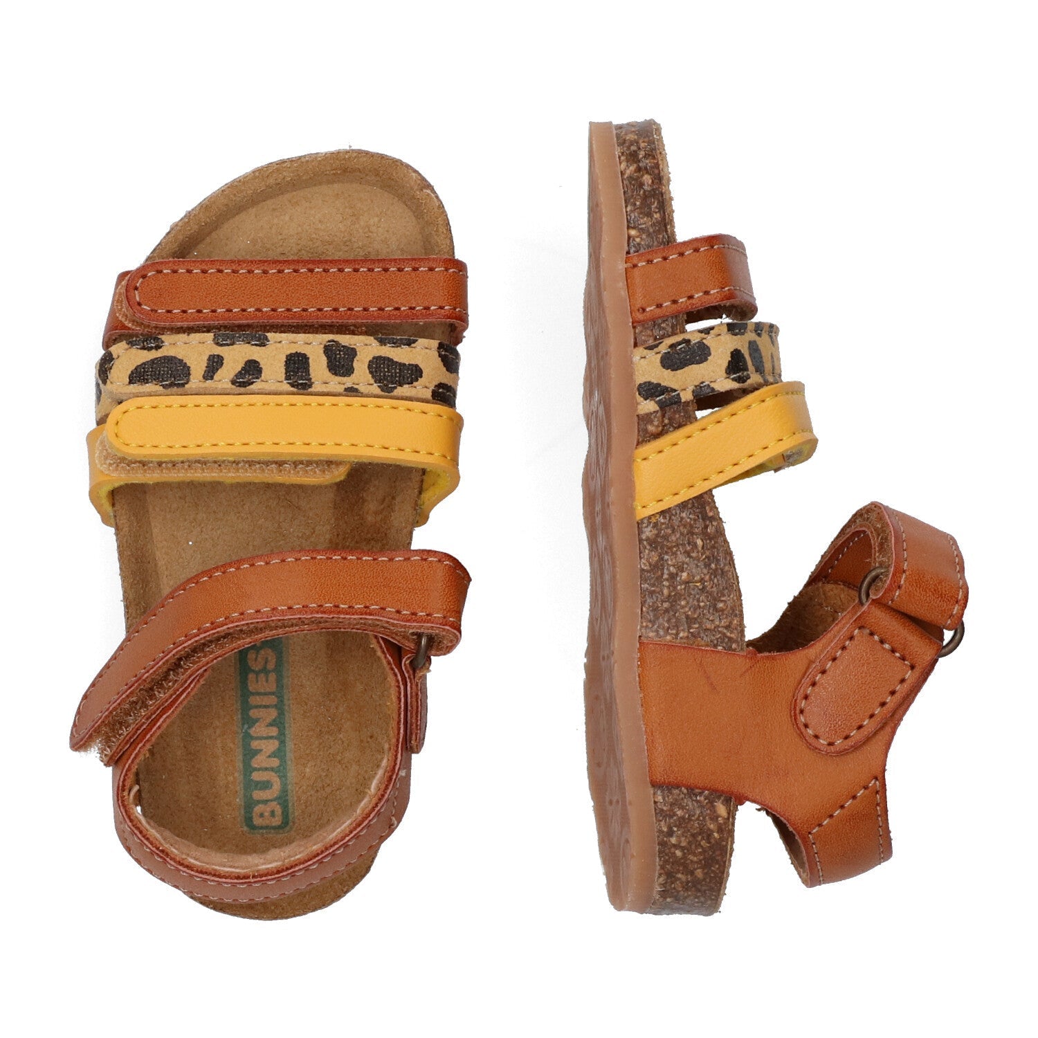 Babs Beach Sandalen Meisjes Bruin
