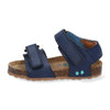 Bas Beach Sandalen Jongens Blauw
