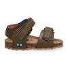Bas Beach Sandalen Jongens Groen