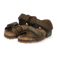 Bas Beach Sandalen Jongens Groen