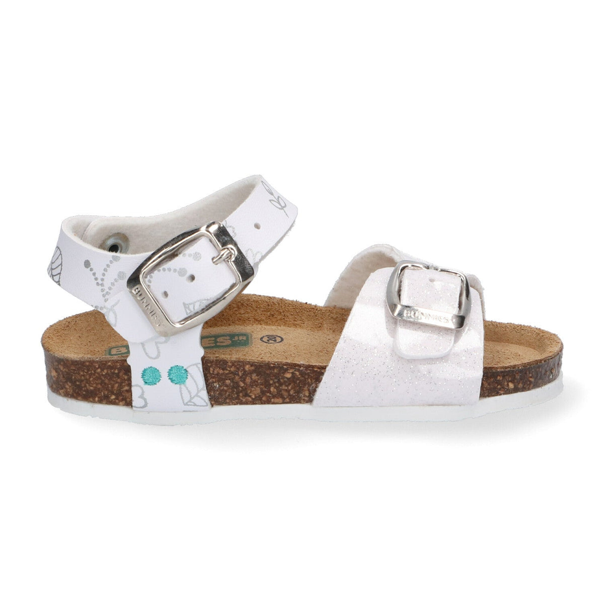 Babette Beach Sandalen Meisjes Zilver
