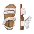 Britta Beach Sandalen Meisjes Zilver