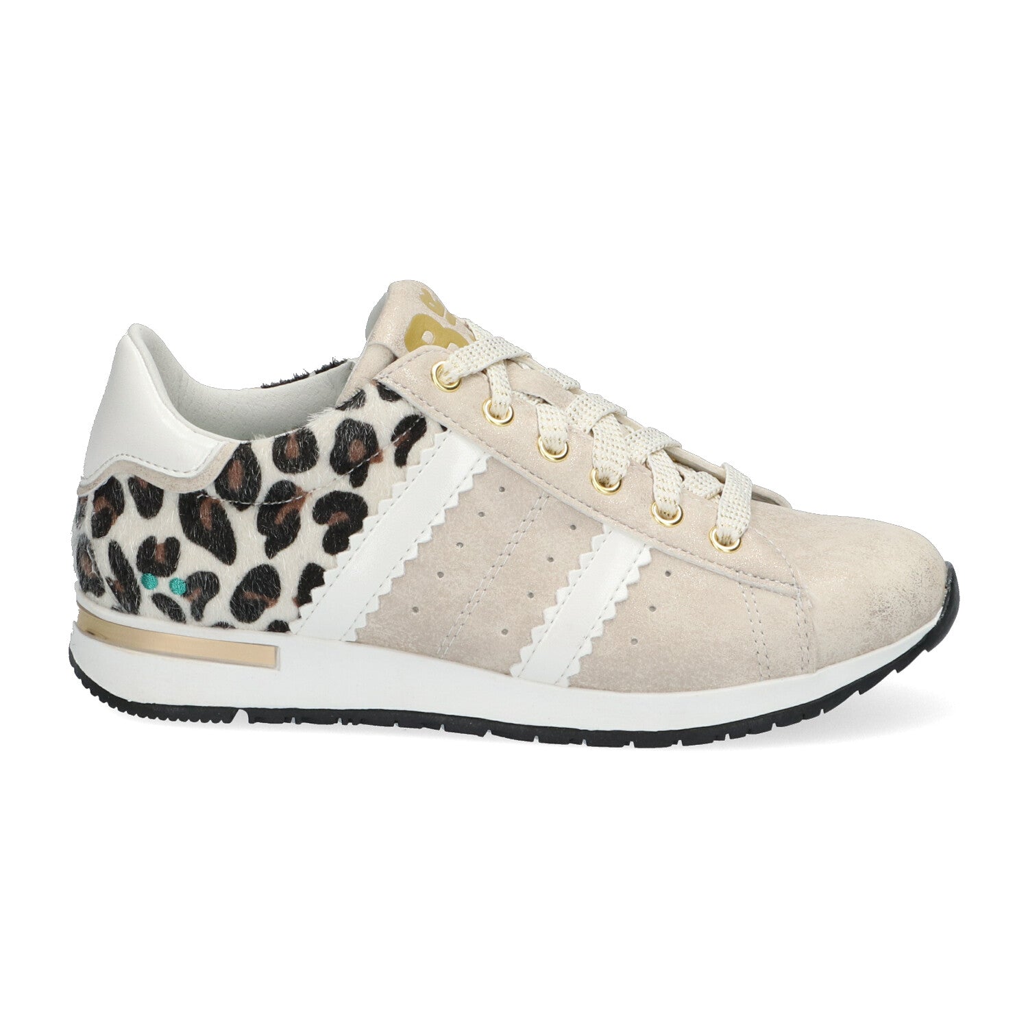 Animal Friendly Lage Sneakers Meisjes Beige