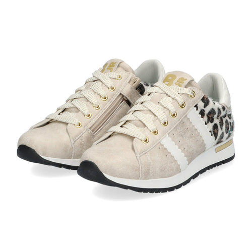 Animal Friendly Lage Sneakers Meisjes Beige