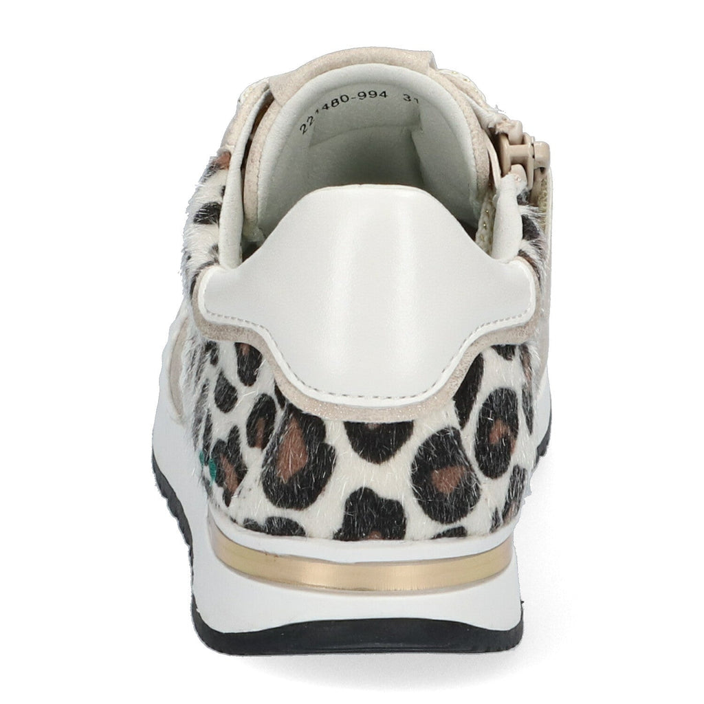 Animal Friendly Lage Sneakers Meisjes Beige