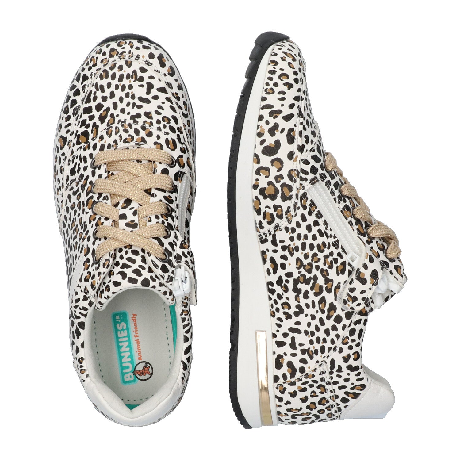 Animal Friendly Lage Sneakers Meisjes Print