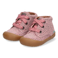 Rene Rap Hoge Sneakers Meisjes Roze Dots