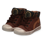 Frits Ferm Hoge Sneakers Jongens Bruin