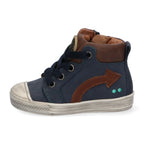 Frits Ferm Hoge Sneakers Jongens Blauw