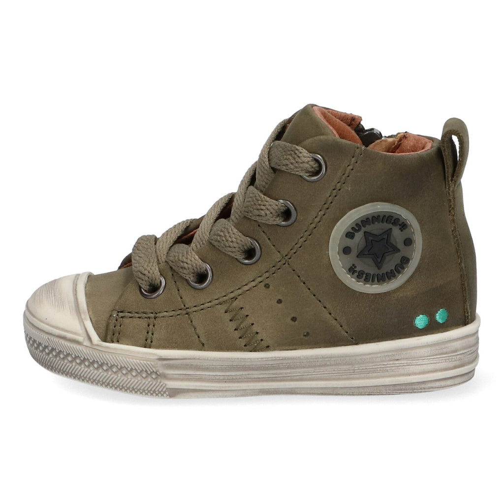 Frans Ferm Hoge Sneakers Jongens Groen