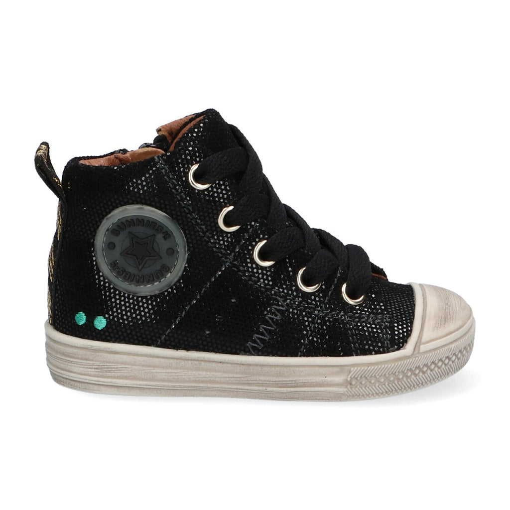 Frans Ferm Hoge Sneakers Meisjes Zwart