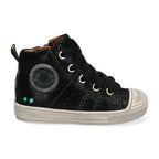 Frans Ferm Hoge Sneakers Meisjes Zwart