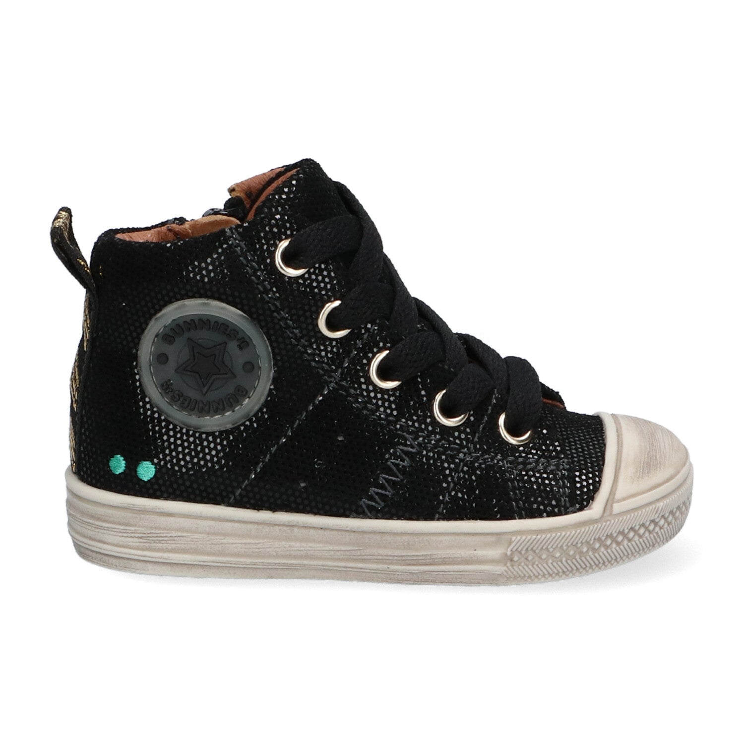 Frans Ferm Hoge Sneakers Meisjes Zwart