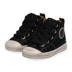 Frans Ferm Hoge Sneakers Meisjes Zwart