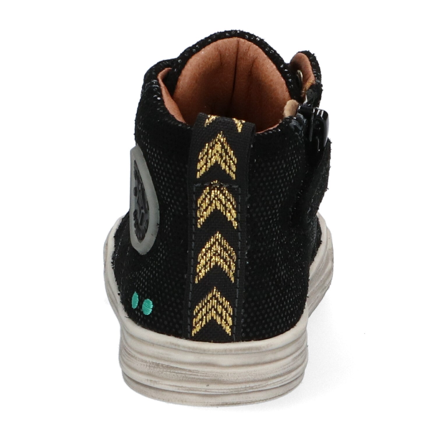 Frans Ferm Hoge Sneakers Meisjes Zwart