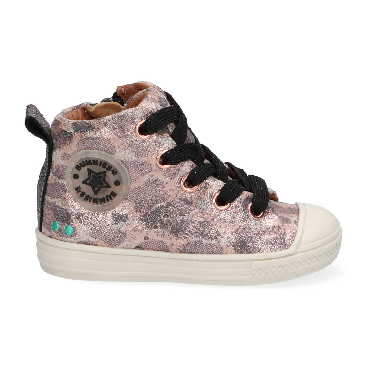 Frans Ferm Hoge Sneakers Meisjes Roze Panter