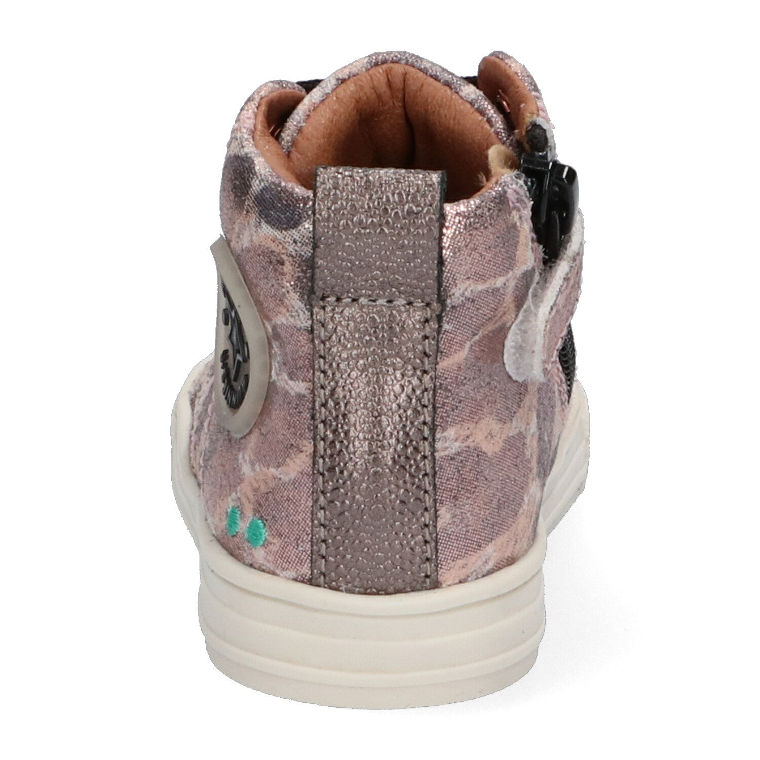 Frans Ferm Hoge Sneakers Meisjes Roze Panter