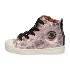 Frans Ferm Hoge Sneakers Meisjes Roze Panter