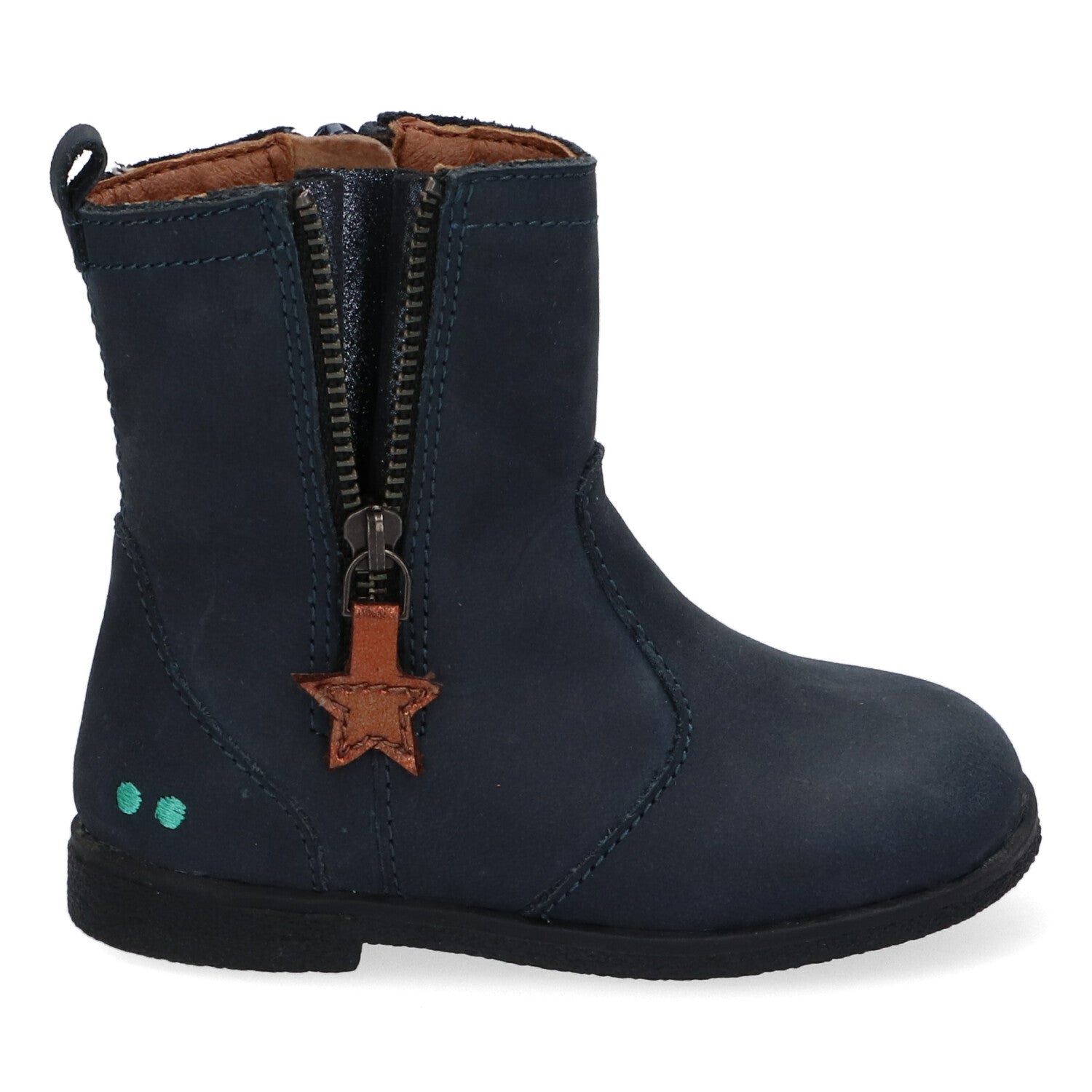 Cis Classic Enkellaarsjes Meisjes Blauw