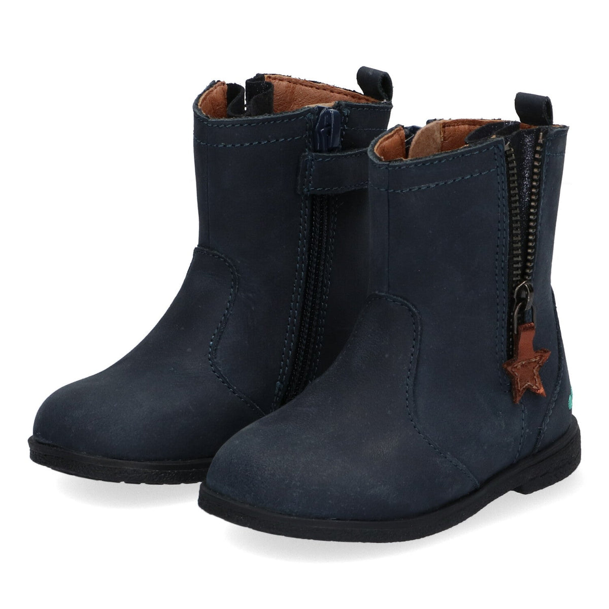 Cis Classic Enkellaarsjes Meisjes Blauw