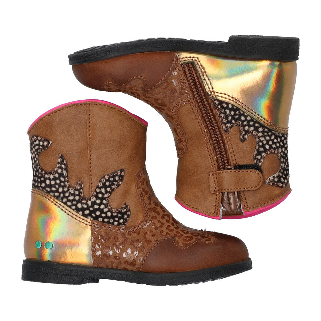 Cassidy Classic Cowboy Boots Meisjes Bruin