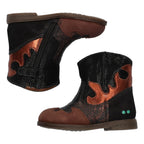 Cassidy Classic Cowboy Boots Meisjes Zwart Koper