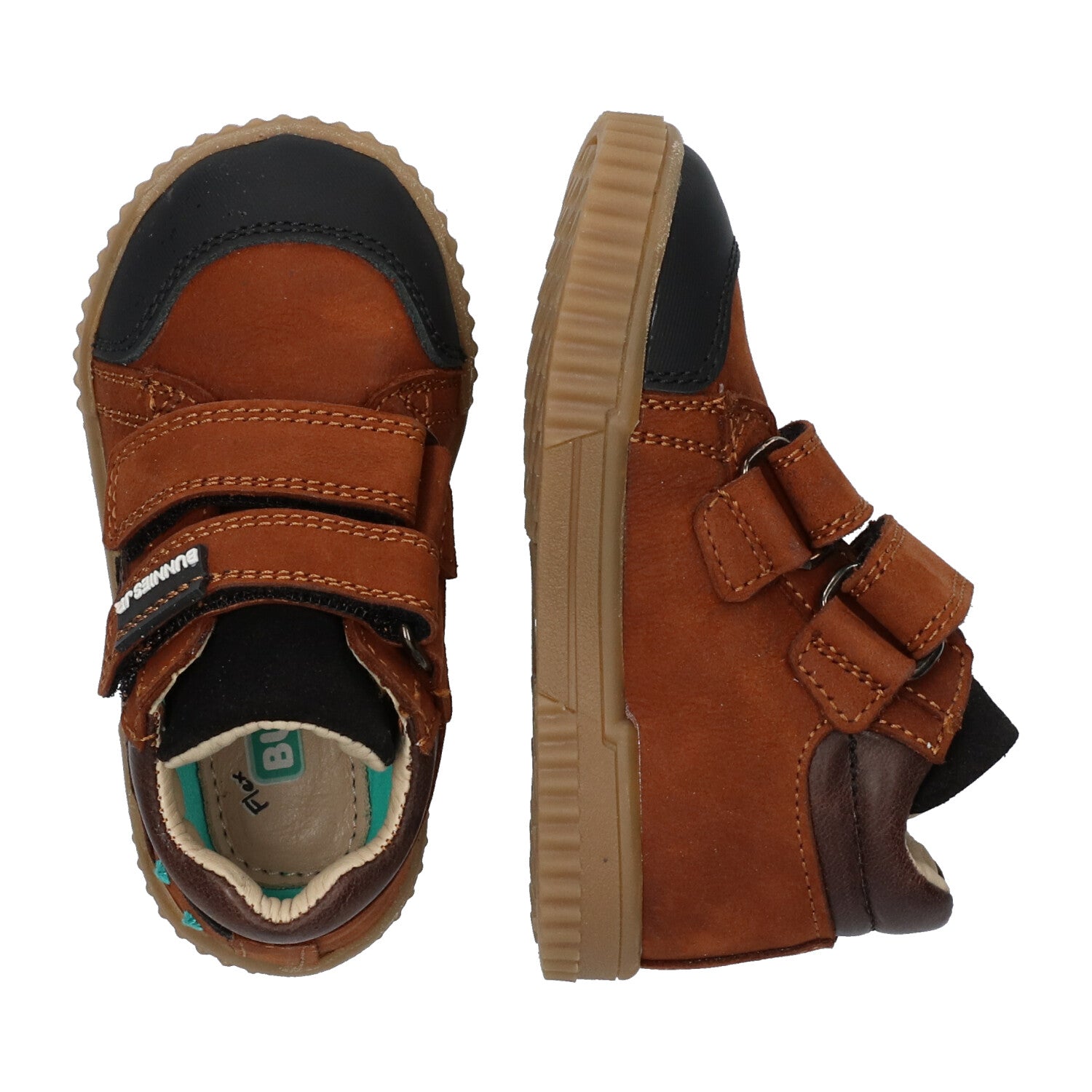 Eric Eerlijk Hoge Sneakers Jongens Bruin