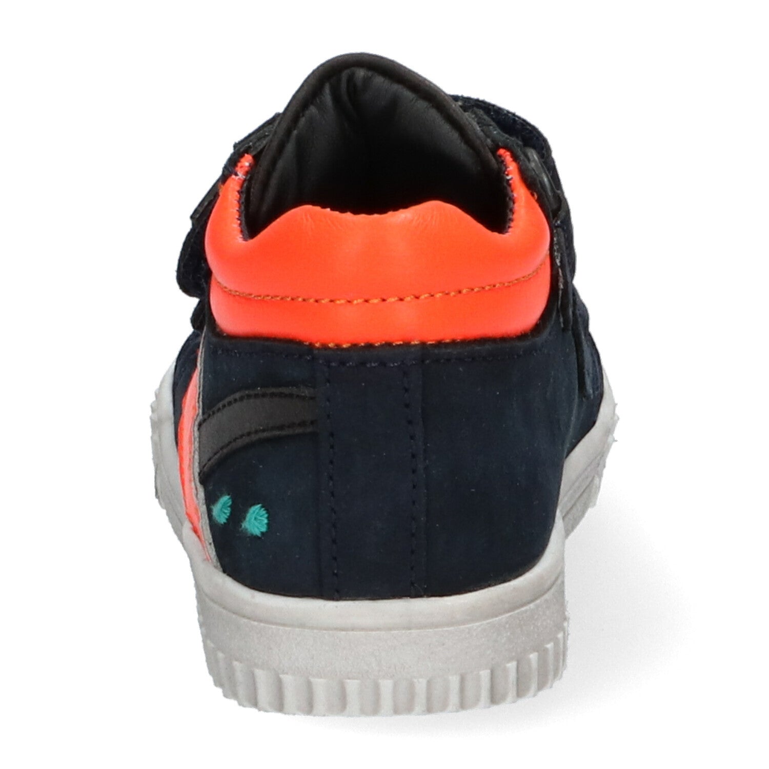 Eric Eerlijk Hoge Sneakers Jongens Blauw Oranje