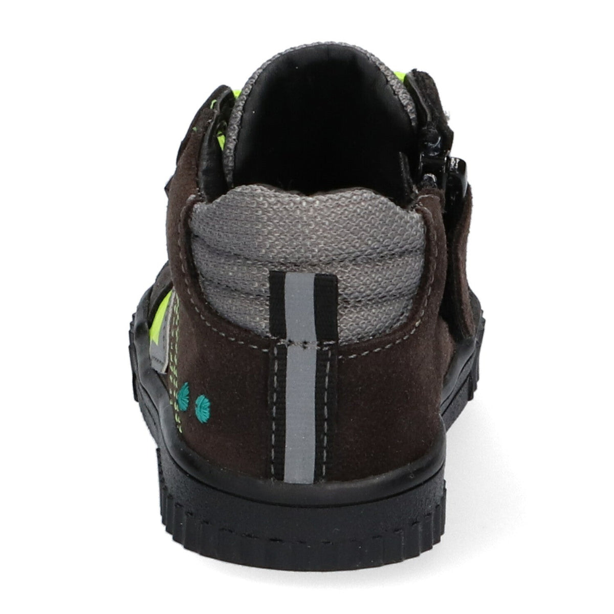 Evert Eerlijk Hoge Sneakers Jongens Groen Neon