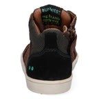 Pol Pit Hoge Sneakers Jongens Bruin