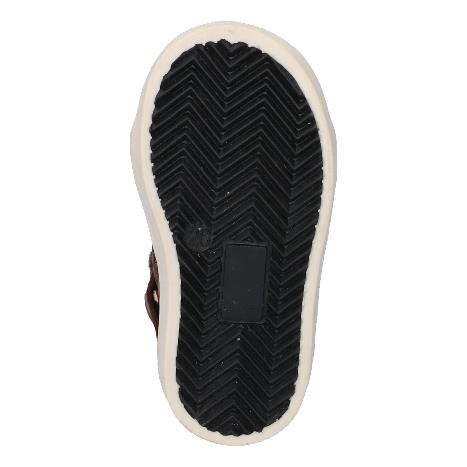 Pol Pit Hoge Sneakers Jongens Bruin