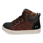 Pol Pit Hoge Sneakers Jongens Bruin