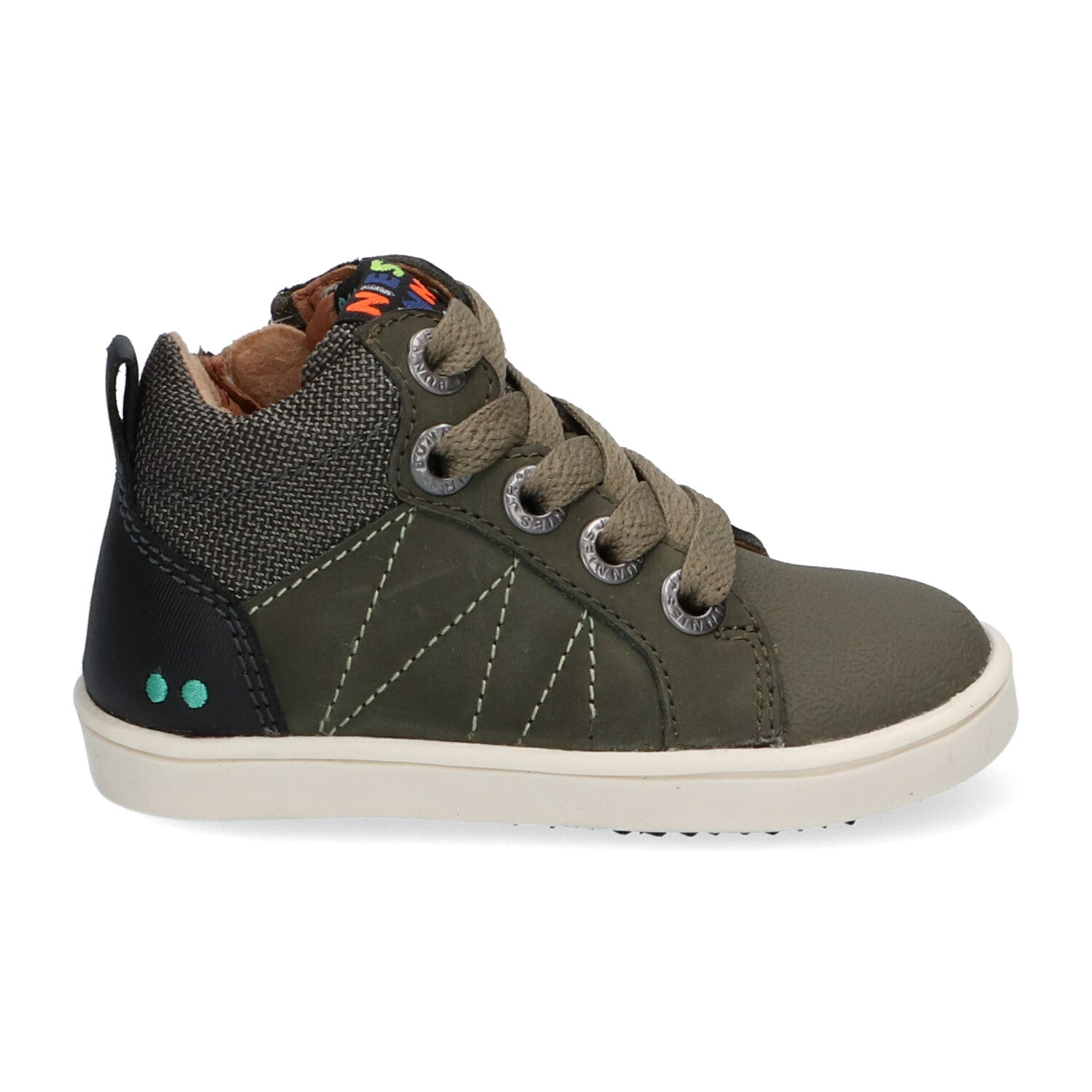 Pol Pit Hoge Sneakers Jongens Groen