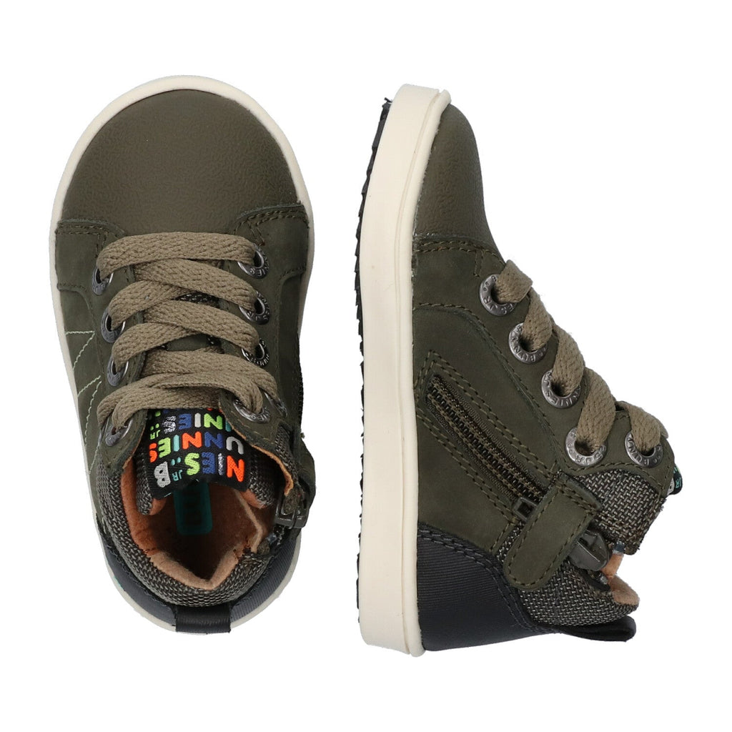 Pol Pit Hoge Sneakers Jongens Groen