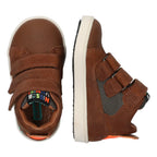 Patrick Pit Hoge Sneakers Jongens Bruin
